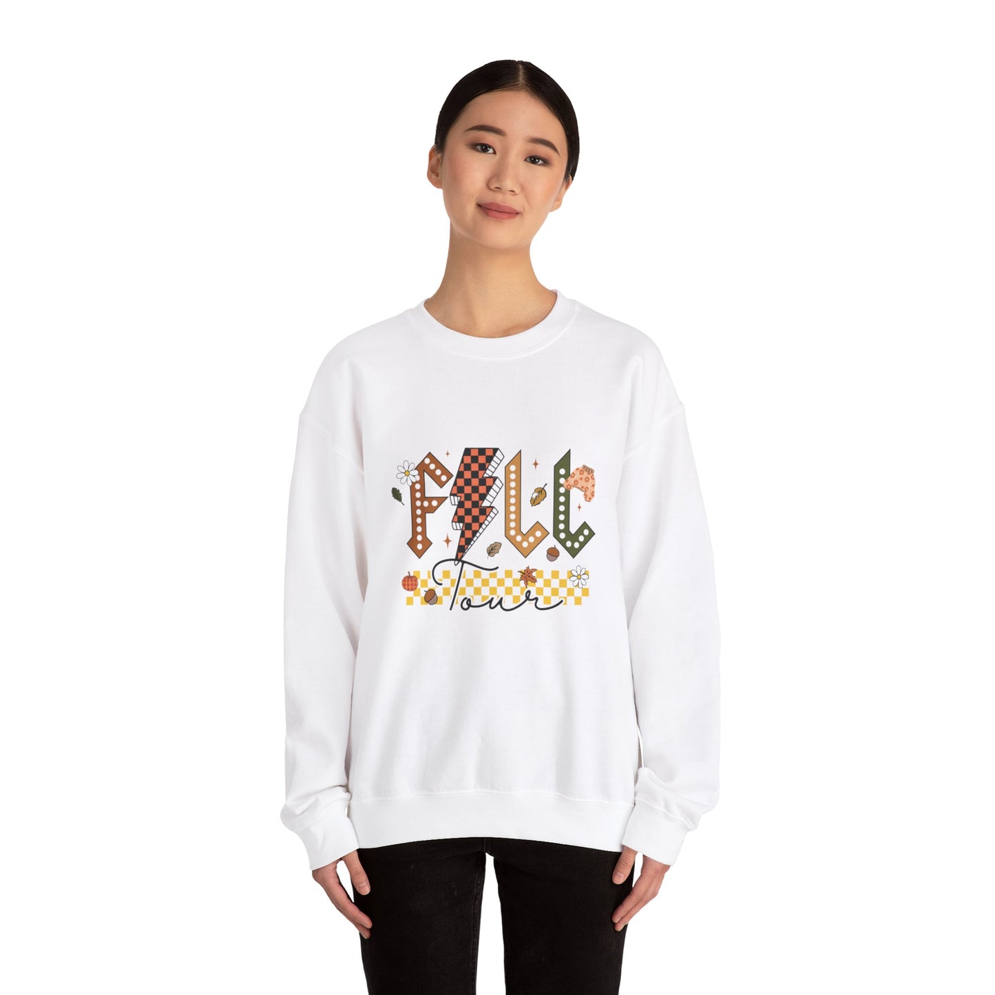 Fall Tour Retro Crewneck Sweatshirt - Unisex Heavy Blend™