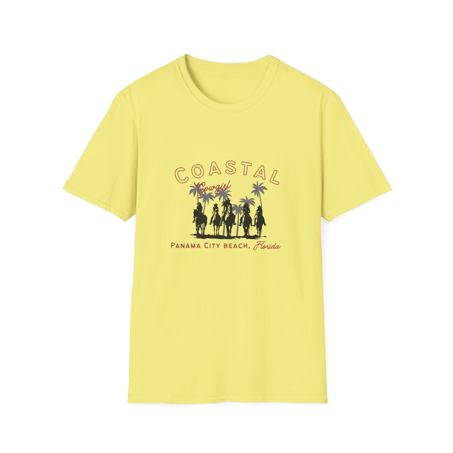 Coastal Cowgirl Softstyle T-Shirt, Women's Cowgirl, Western, Southern, Summer Shirt