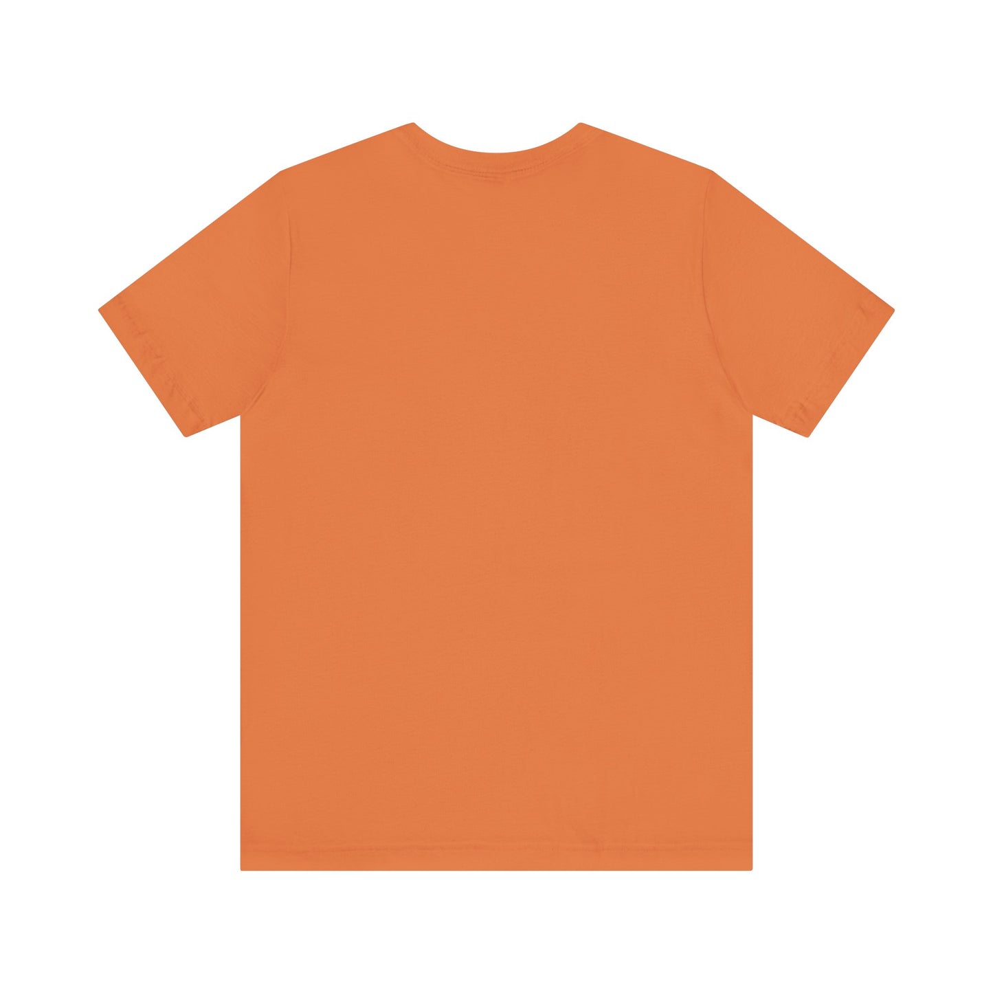 Orange and Blue Fall Game Day Football Bow Unisex Graphic T