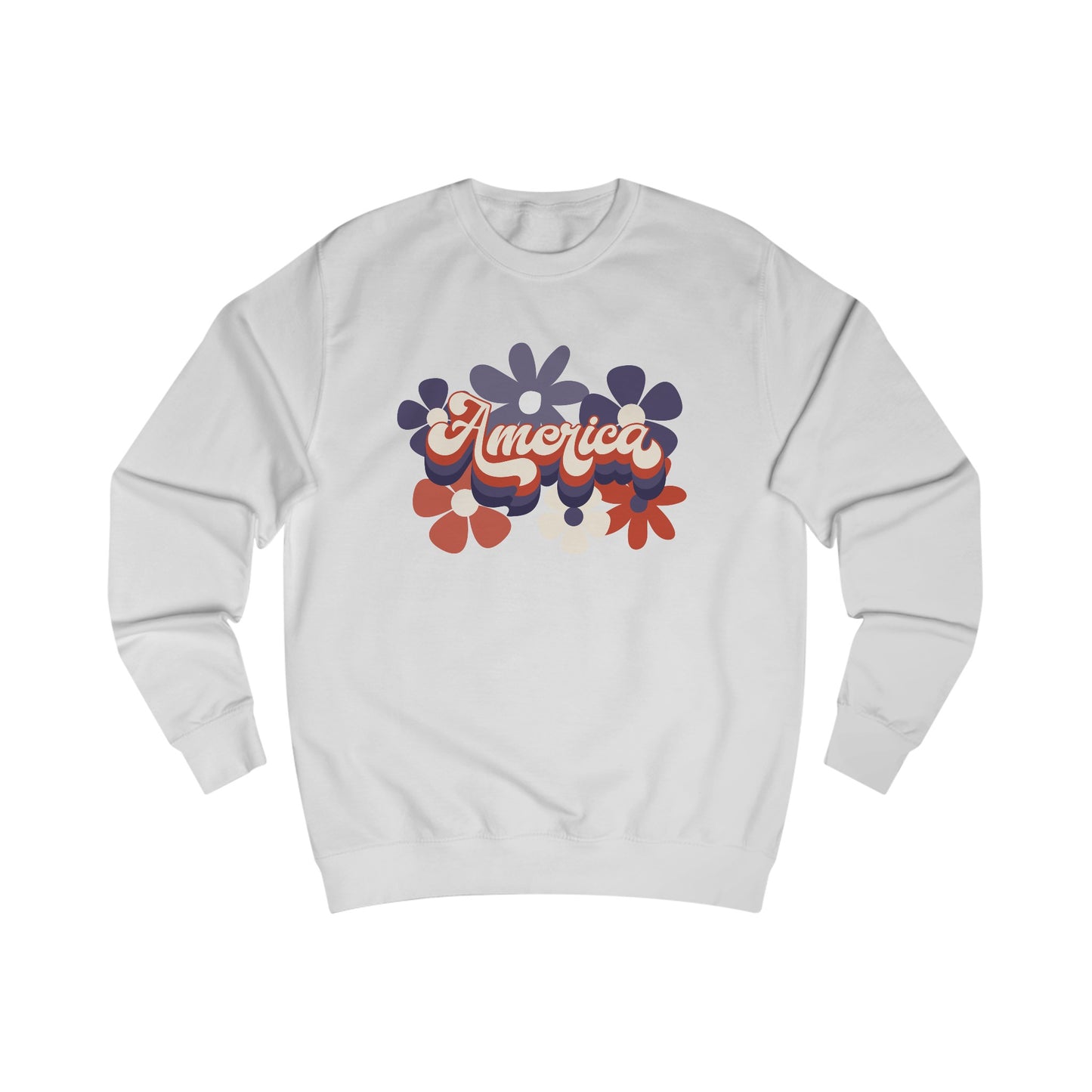America 70's Retro Unisex Sweatshirt