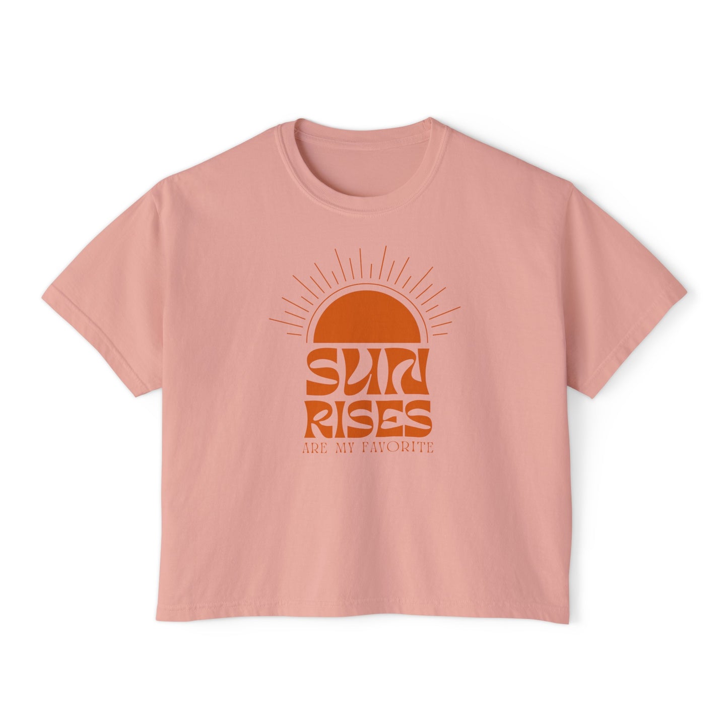 Women's Sunrise Boxy Tee-Shirt