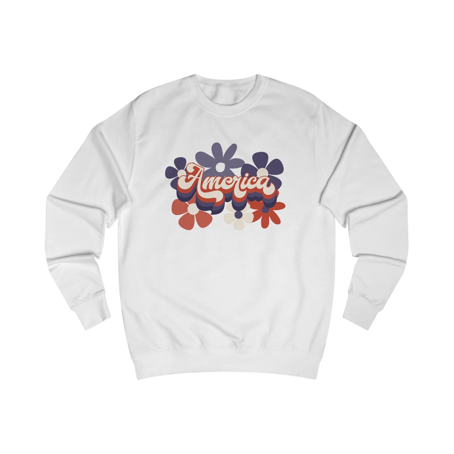 America 70's Retro Unisex Sweatshirt