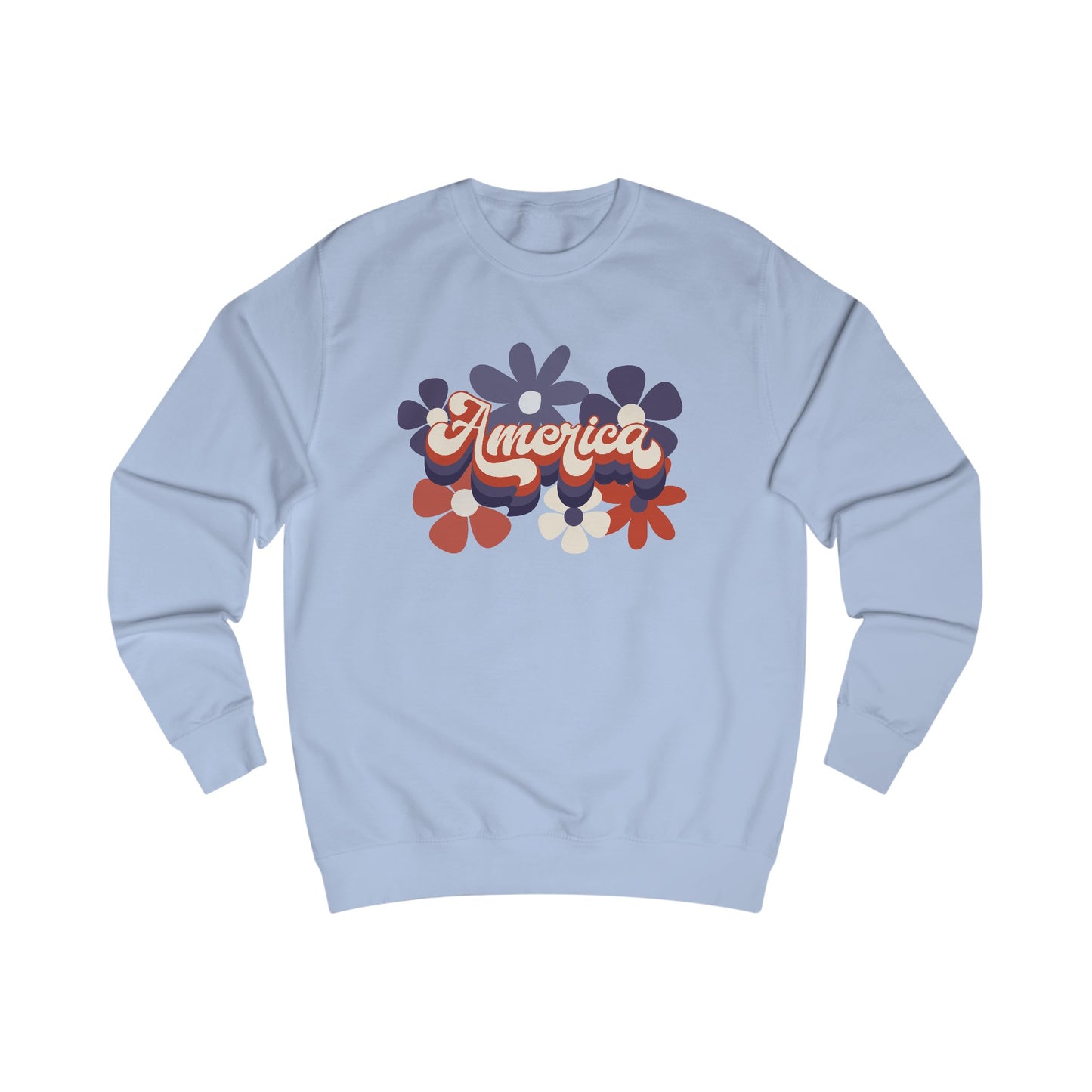 America 70's Retro Unisex Sweatshirt