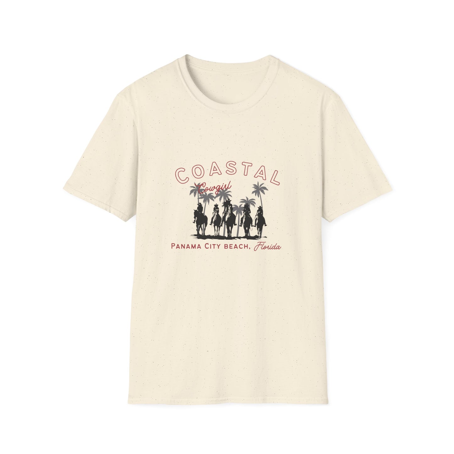 Coastal Cowgirl Softstyle T-Shirt, Women's Cowgirl, Western, Southern, Summer Shirt