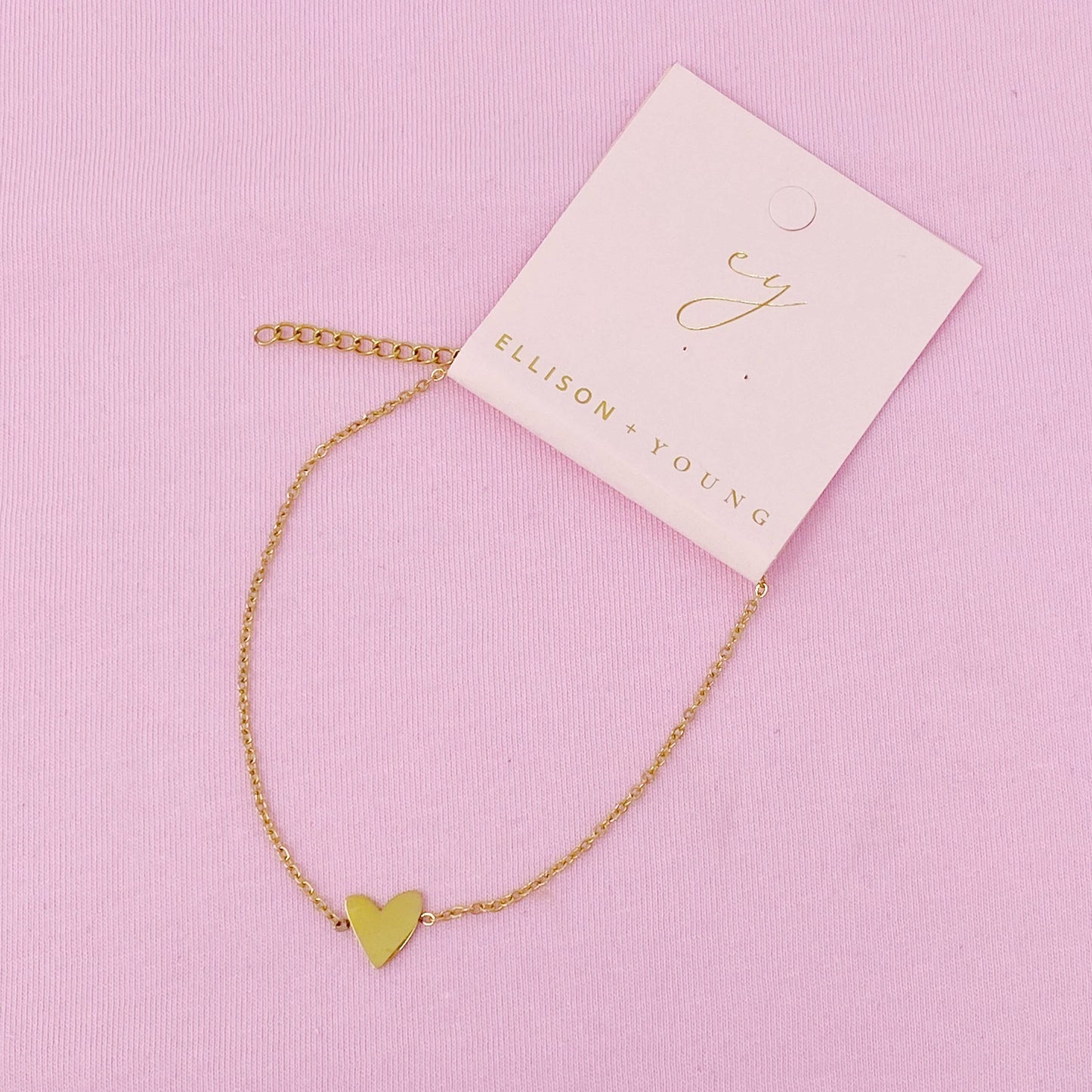 Dainty Heart Anklet