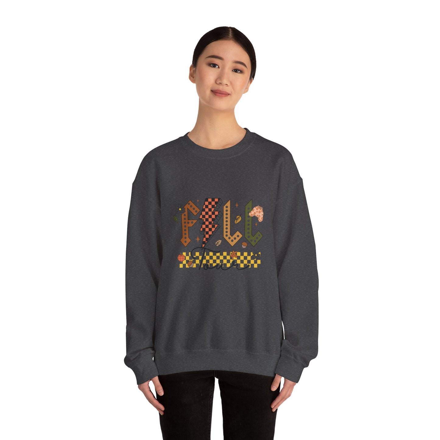Fall Tour Retro Crewneck Sweatshirt - Unisex Heavy Blend™