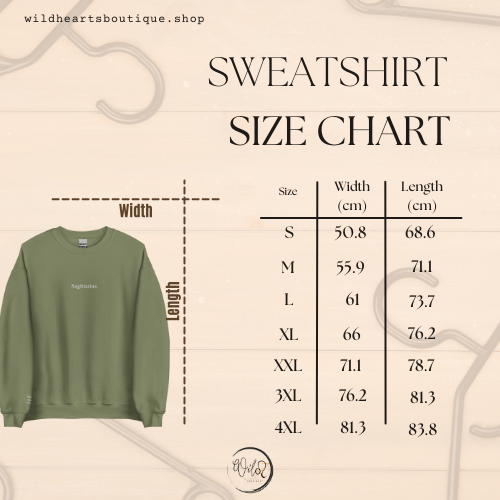 Embroidered Sagittarius Zodiac Sweatshirt