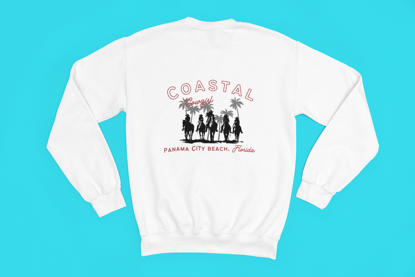 Coastal Cowgirl Sweatshirt, Florida Cowgirl, Cozy Sweatshirt