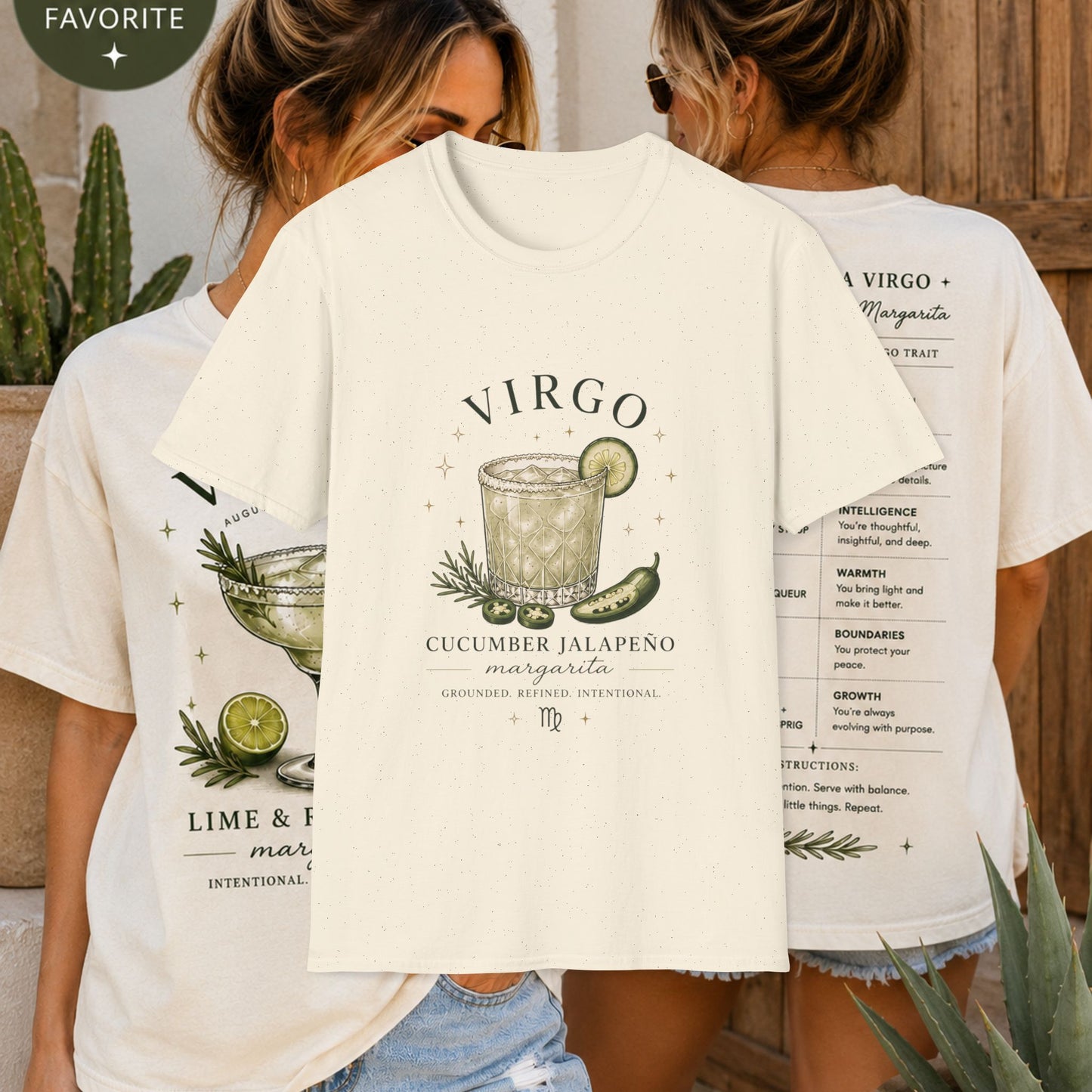 Virgo Cucumber Jalapeño Margarita T-Shirt