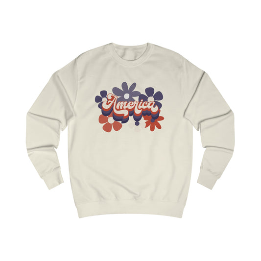 America 70's Retro Unisex Sweatshirt