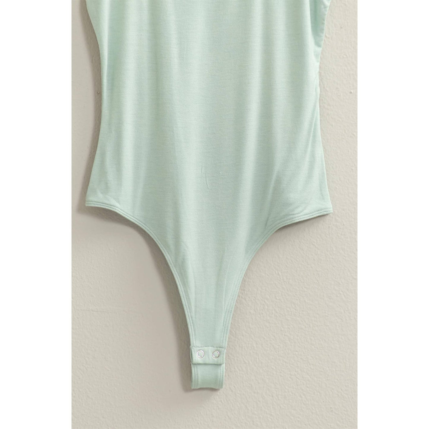 Mint Scoop Neck Bodysuit Tank