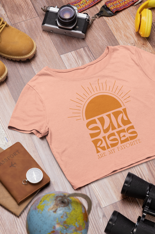 Women's Sunrise Boxy Tee-Shirt